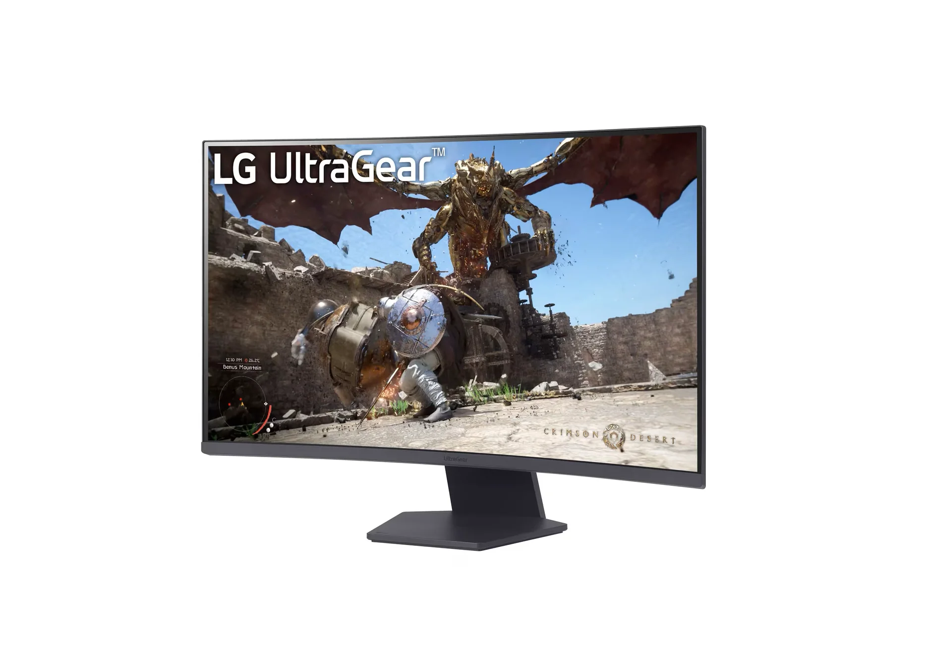 LG 32GS60QC-B UltraGear™ 1000R curved gaming monitor | QHD, 1ms (GtG), 180Hz - Image 2