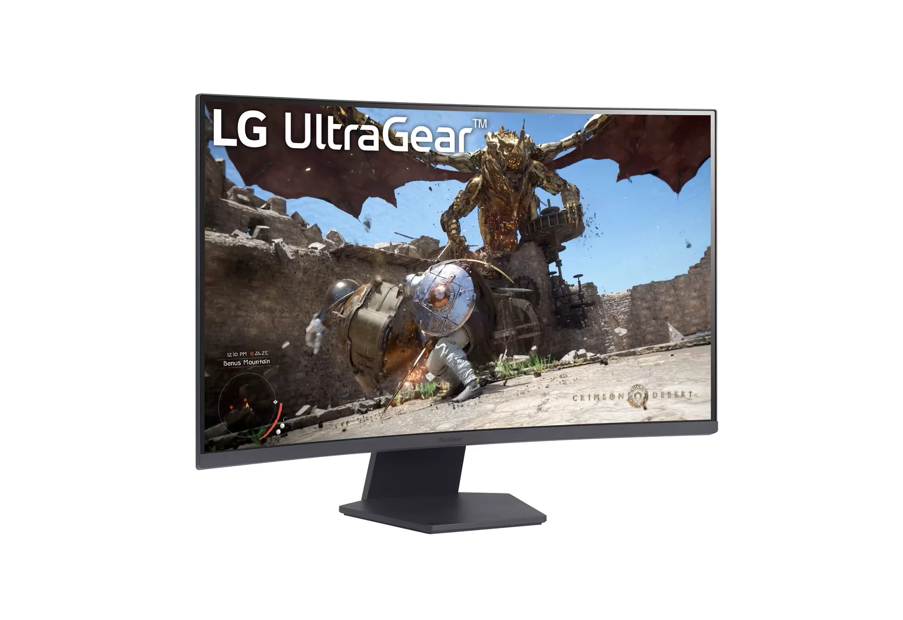 LG 32GS60QC-B UltraGear™ 1000R curved gaming monitor | QHD, 1ms (GtG), 180Hz - Image 3