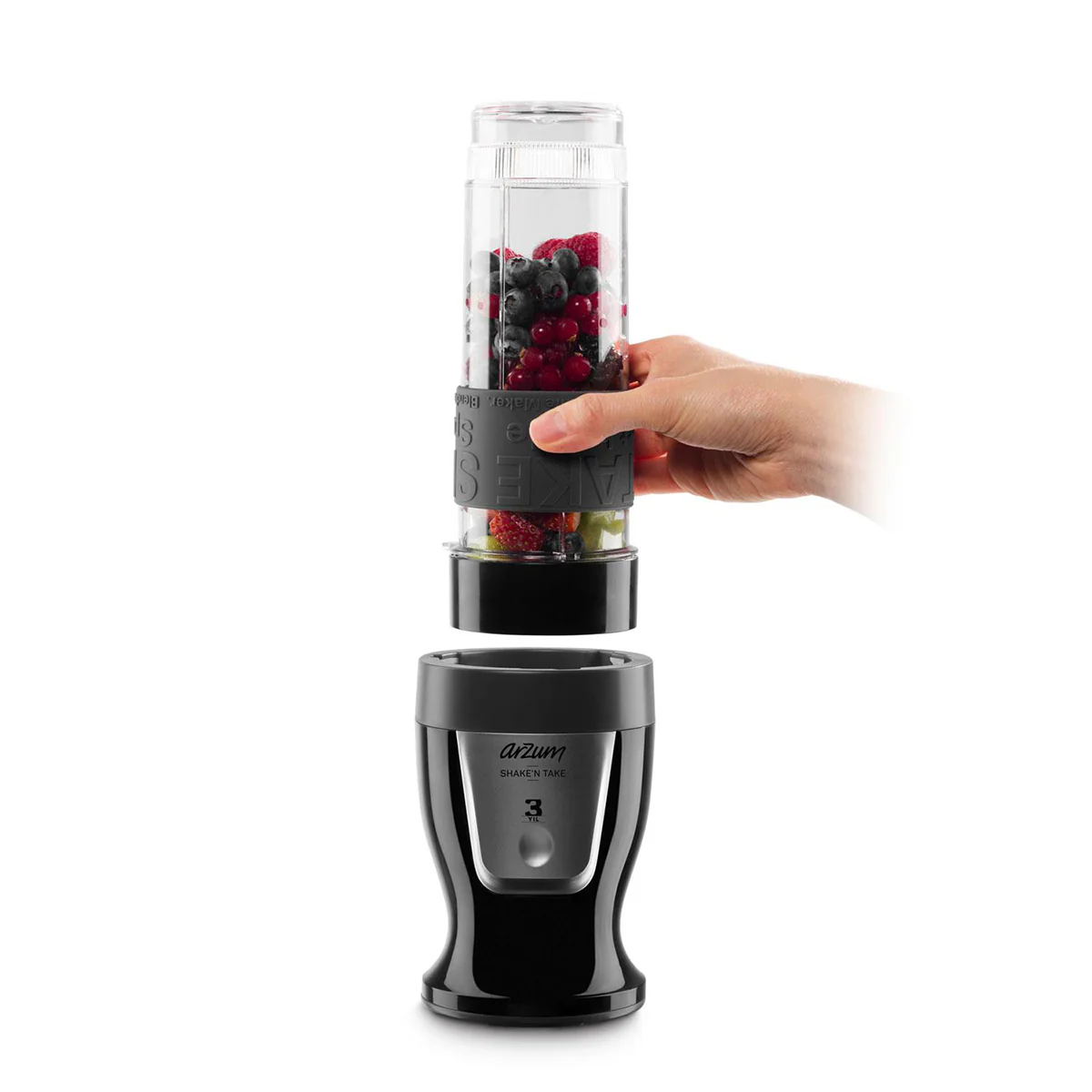 Arzum AR1032 Shake'N Take Personel Blender - Black - Image 3