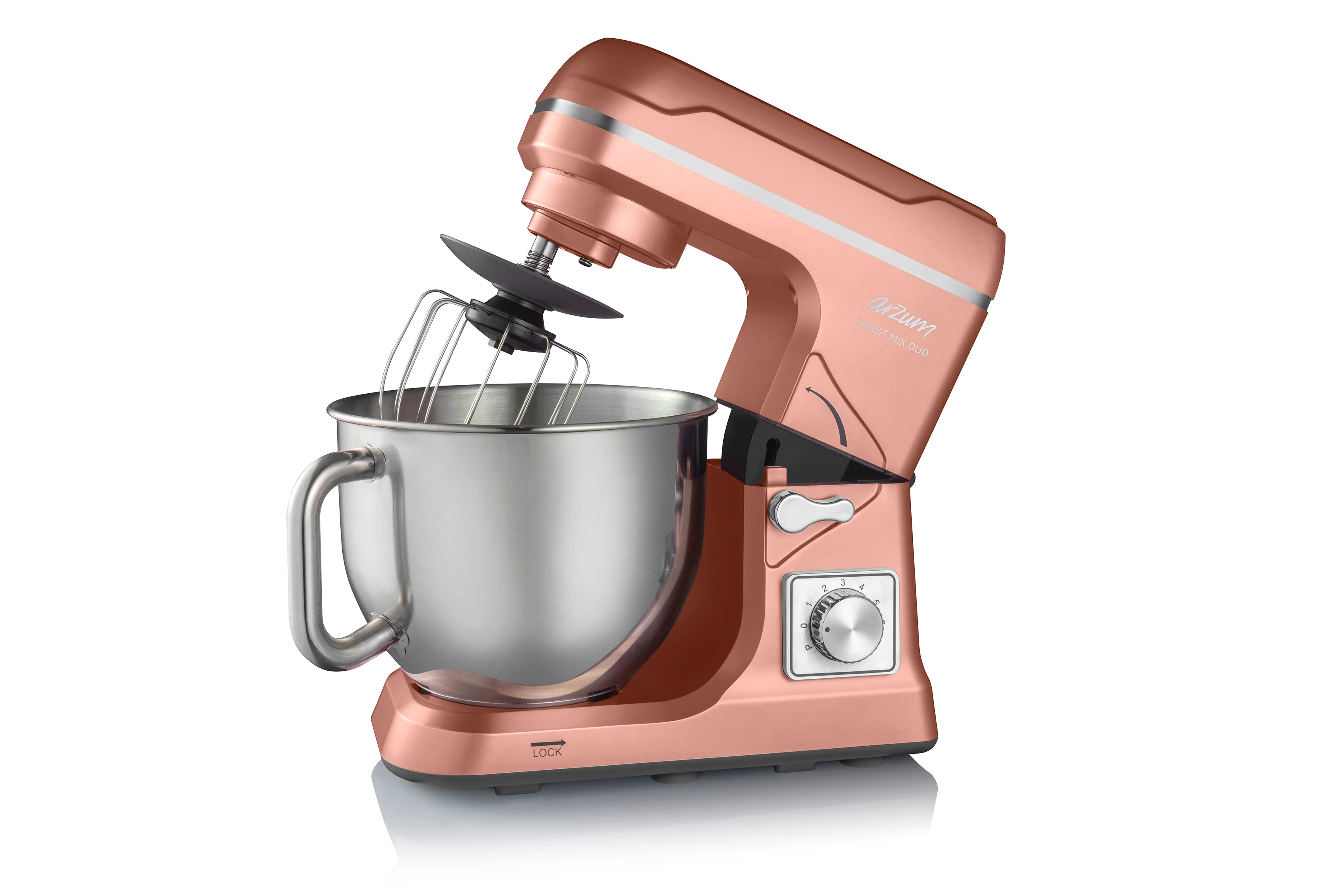 Arzum AR1129-G Crust Mix Duo Stand Mixer - Sunset