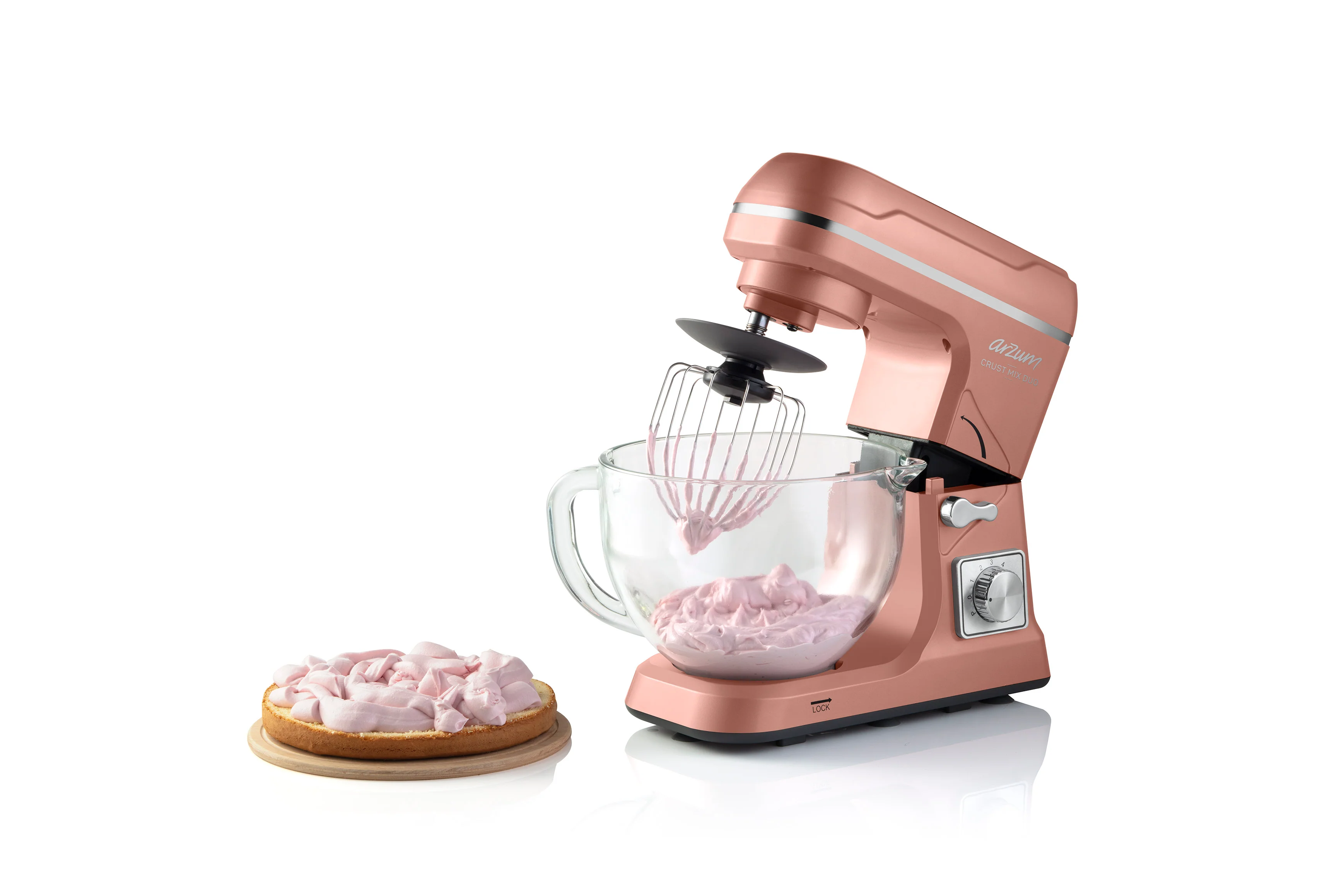 Arzum AR1129-G Crust Mix Duo Stand Mixer - Sunset - Image 2