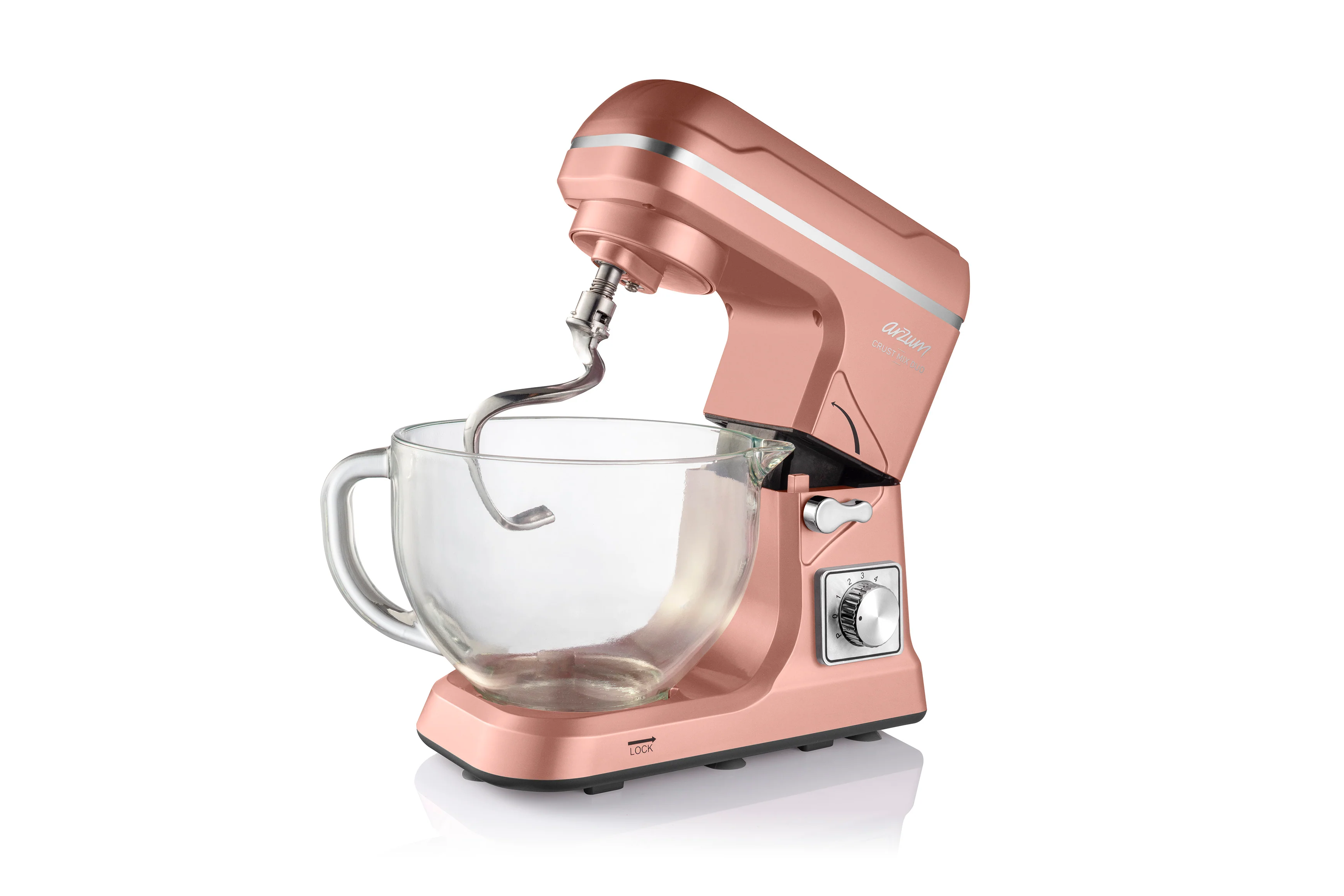 Arzum AR1129-G Crust Mix Duo Stand Mixer - Sunset - Image 5