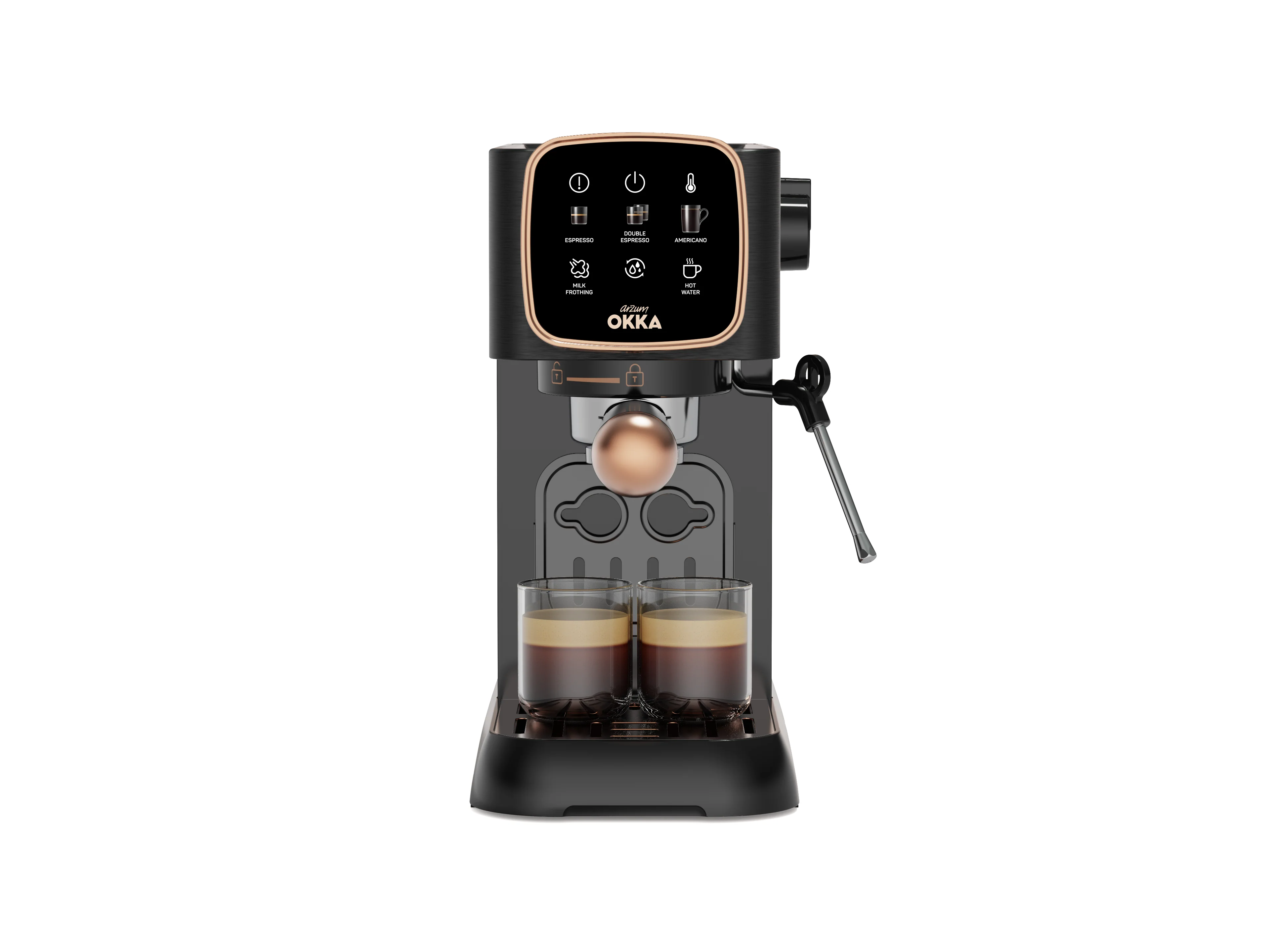 ARZUM OKKA OK0034 Semi Auto Espresso Machine – (With steam nozzle) - Image 8