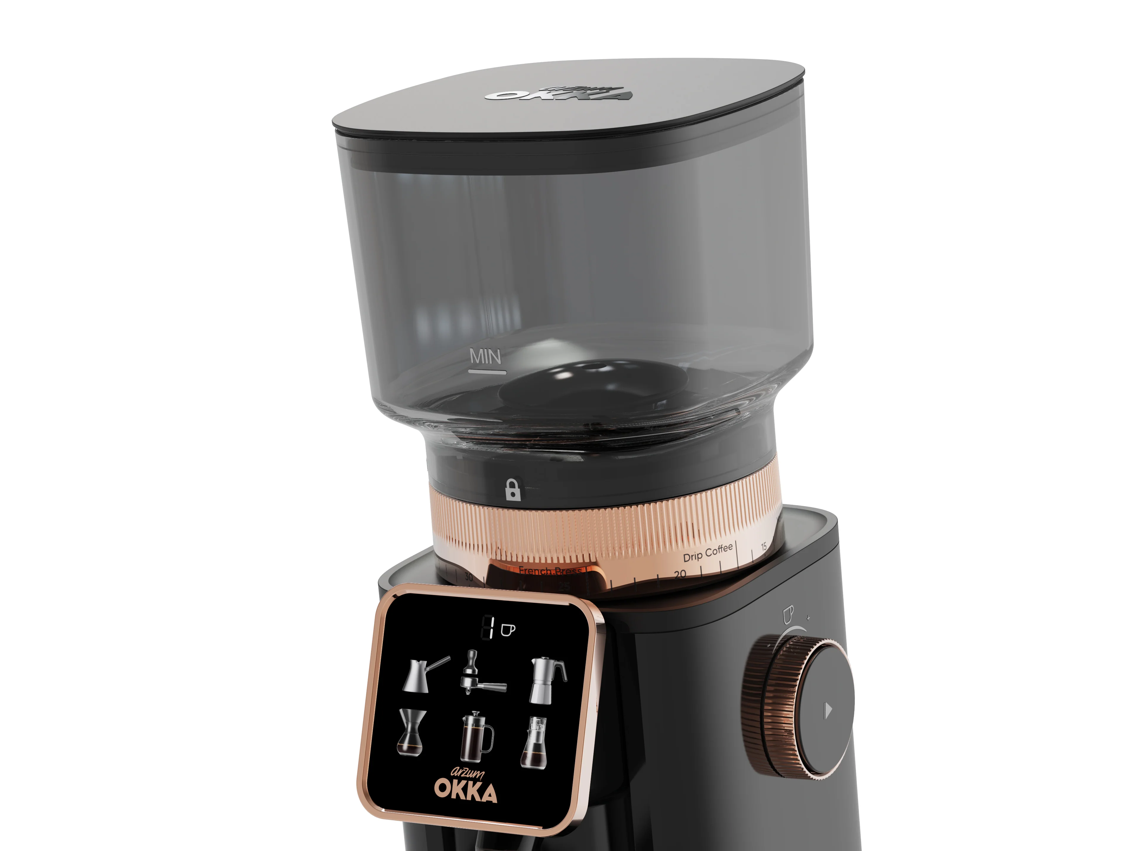 ARZUM OKKA OK0044-04 MASTER GRIND GRINDER  - COPPER - Image 7