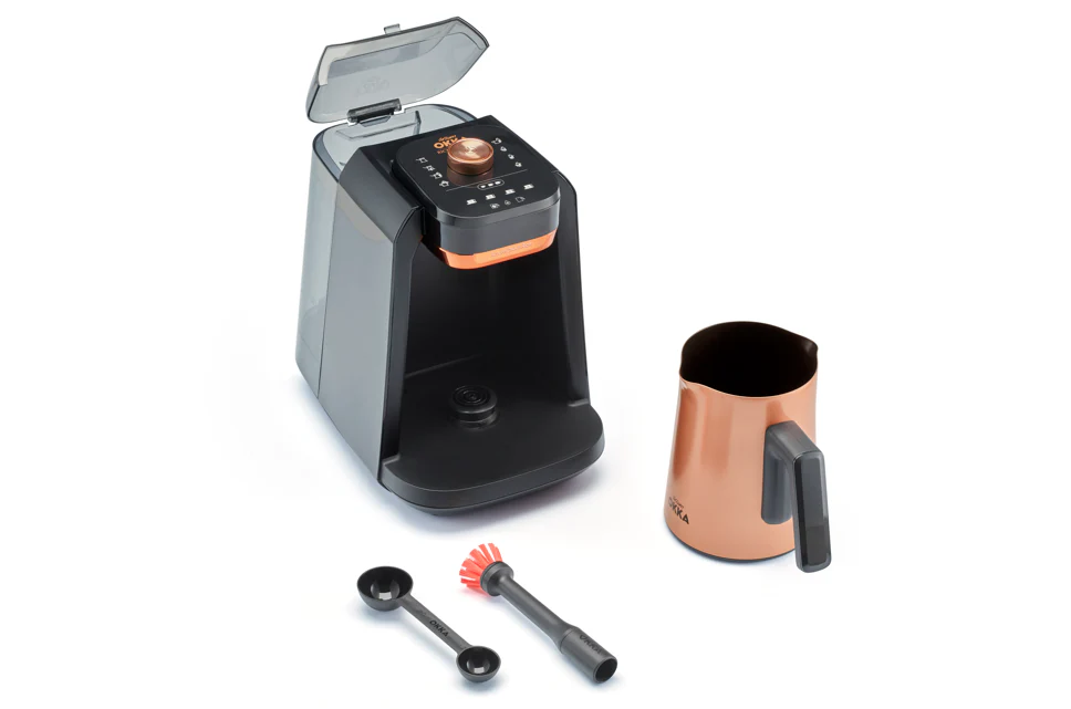 Arzum Okka Rich Pro Plus Turkish Coffee Maker with Water Tank OK0038-04 Copper - Image 4