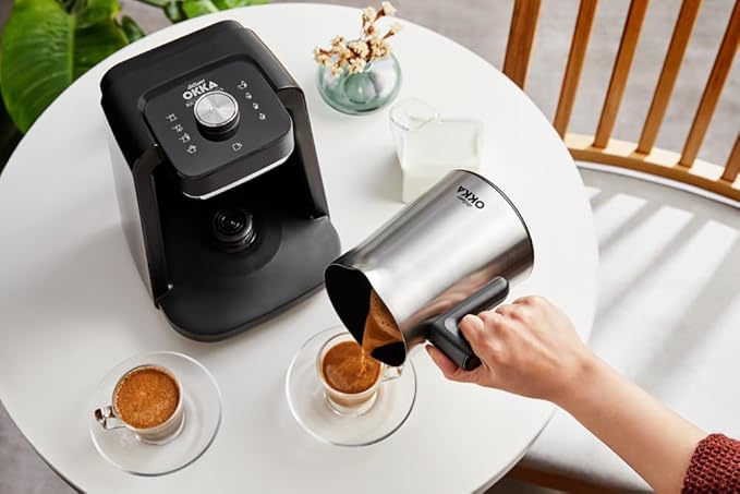 Arzum Okka Rich Turkish Milk Coffee Machine Spin Pro OK0026-K Chrome - Image 5