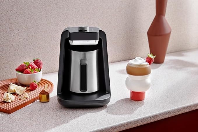Arzum Okka Rich Turkish Milk Coffee Machine Spin Pro OK0026-K Chrome - Image 7