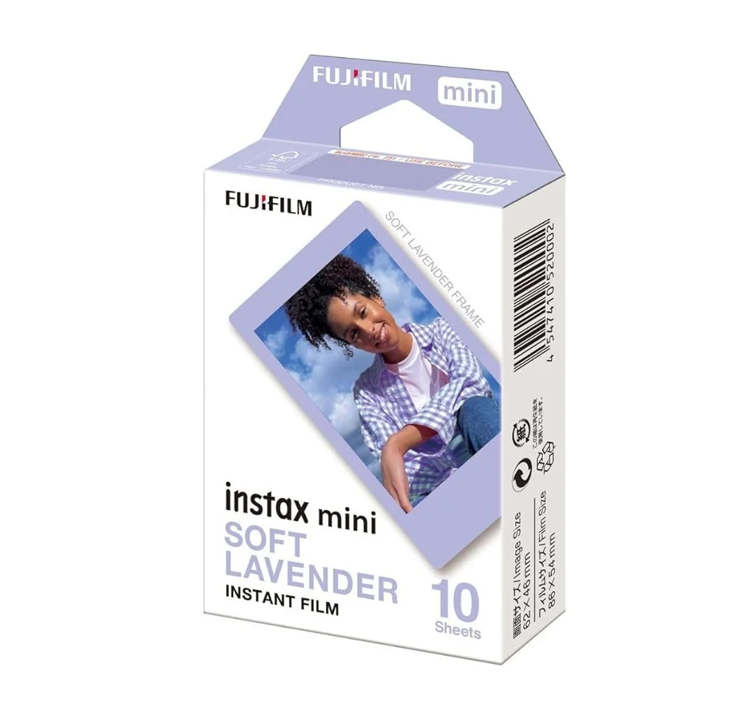 Fujifilm instax mini film SOFT LAVENDER (50 sheets) - Image 3