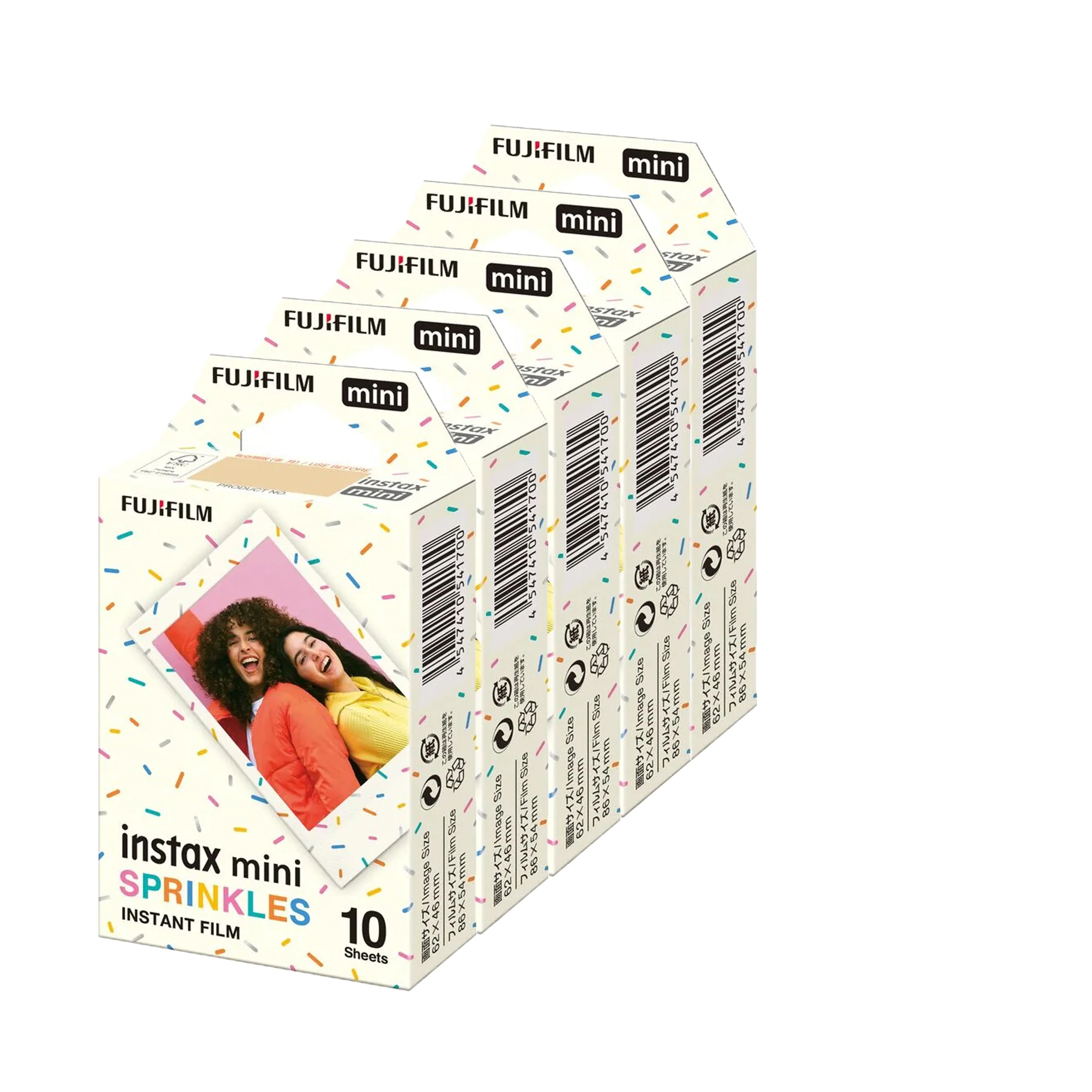 Fujifilm instax mini film Sprinkles (50 sheets)