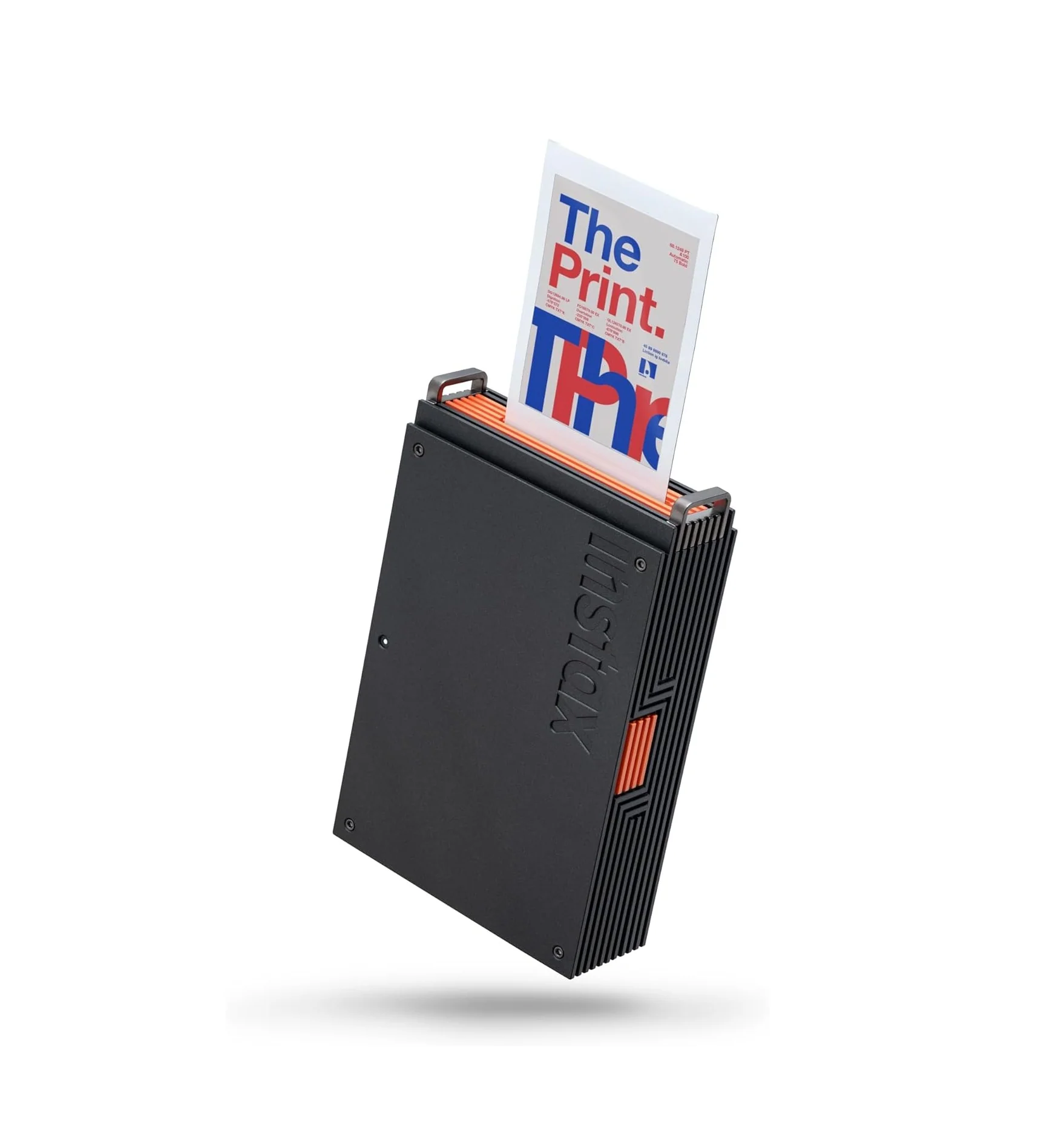 FUJIFILM Instax Mini Link Plus Smartphone Printer – Black & Orange