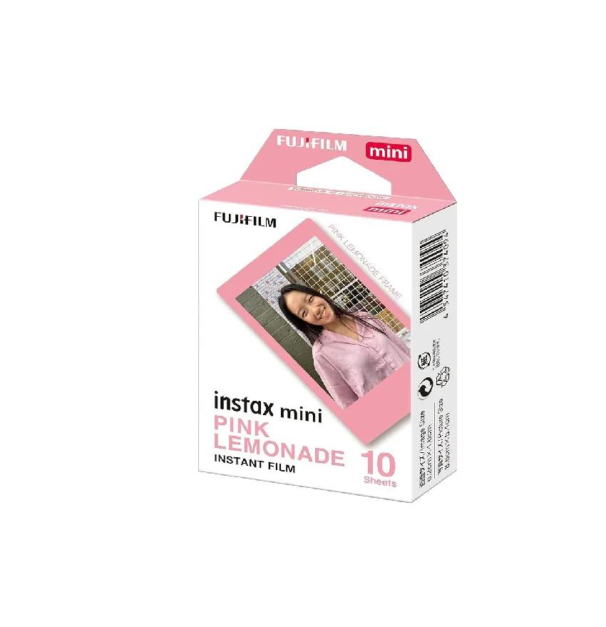 FUJIFILM Instax Mini Pink Lemonade Film - (50 Film Sheet) - Image 3