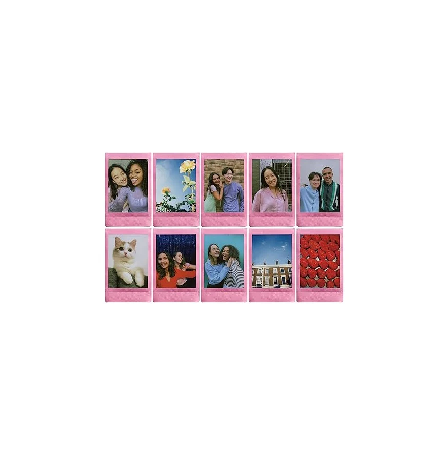 FUJIFILM Instax Mini Pink Lemonade Film - (50 Film Sheet) - Image 4