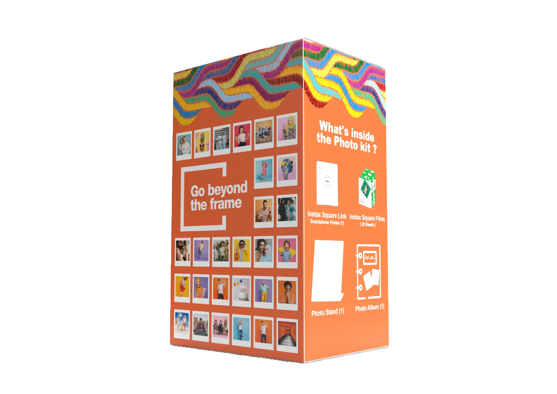 Fujifilm Instax Square Link Photo Kit (White) - Image 7