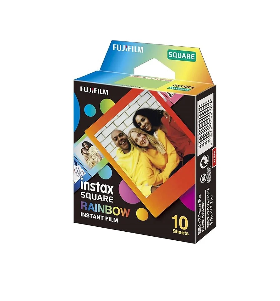 FUJIFILM Instax Square Rainbow Film - (50 sheets) - Image 2