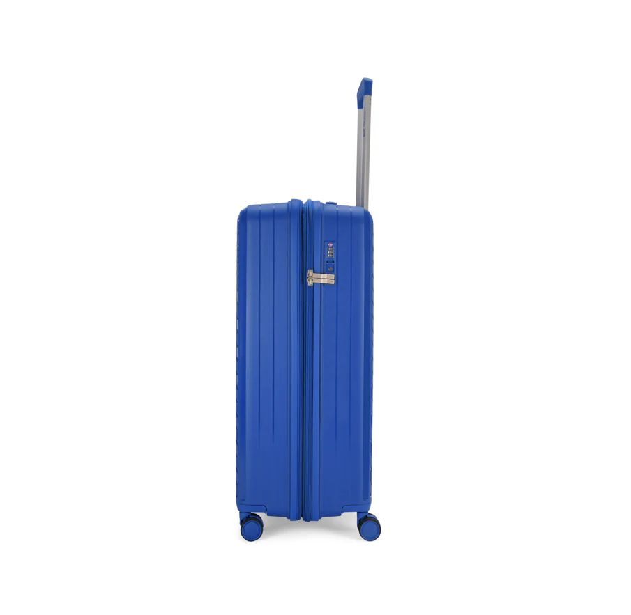 HAZE PLUS 8Wheel,Hard Trolley, TSA, Expandable, S-56cm(BLUE) - Image 4
