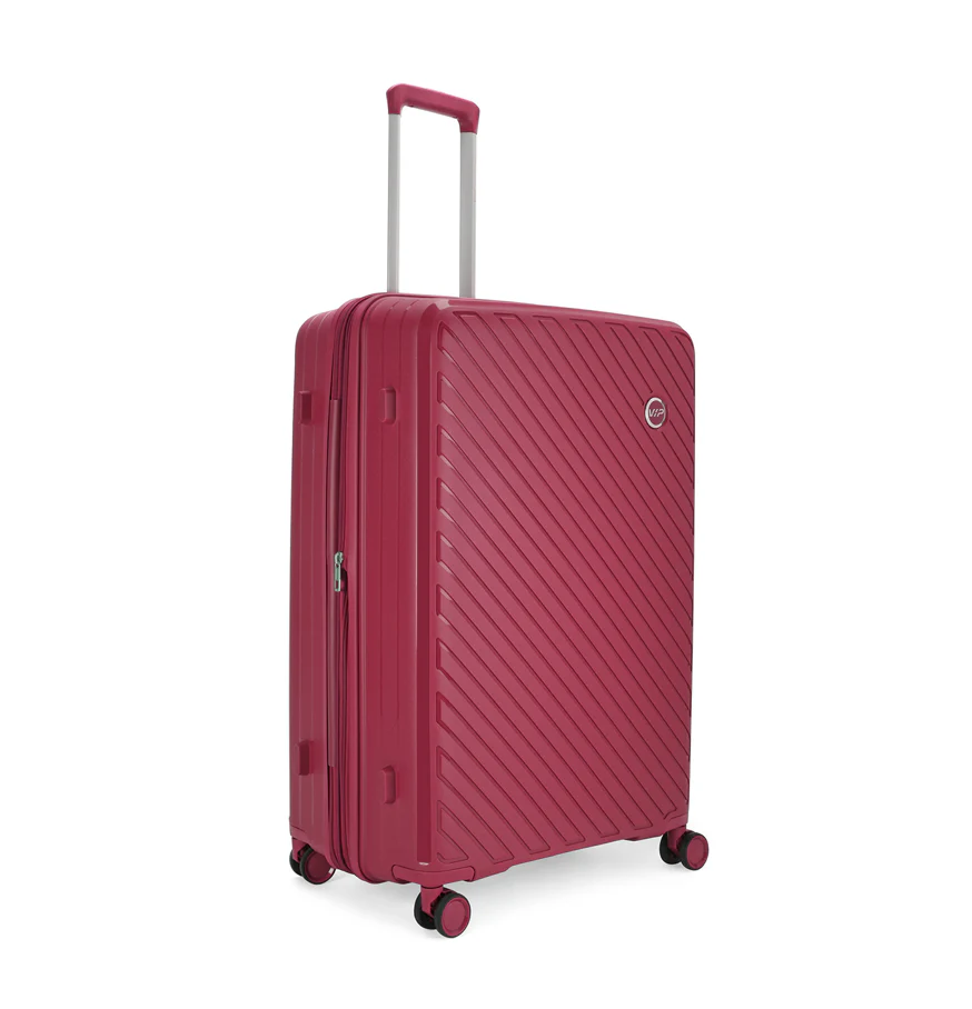 HAZE PLUS 8Wheel,Hard Trolley,TSA, Expandable, M-67cm(RED) - Image 3