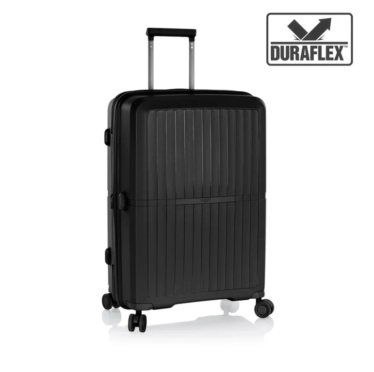 HEYS AIRLITE 8Wheel,Hard Trolley,TSA, Expandable, 3Pcs Set (BLACK) - Image 2