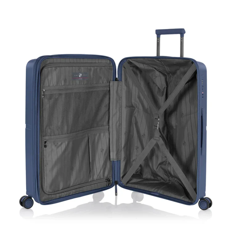 HEYS AIRLITE 8Wheel,Hard Trolley,TSA, Expandable, 3Pcs Set (BLUE) - Image 5