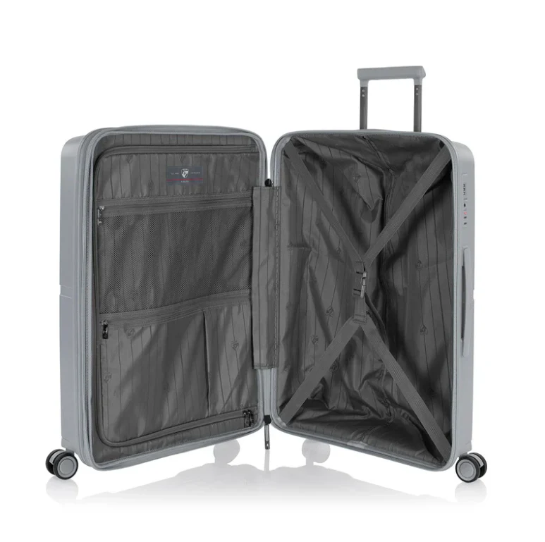 HEYS AIRLITE 8Wheel,Hard Trolley,TSA, Expandable, 3Pcs Set (Grey) - Image 5