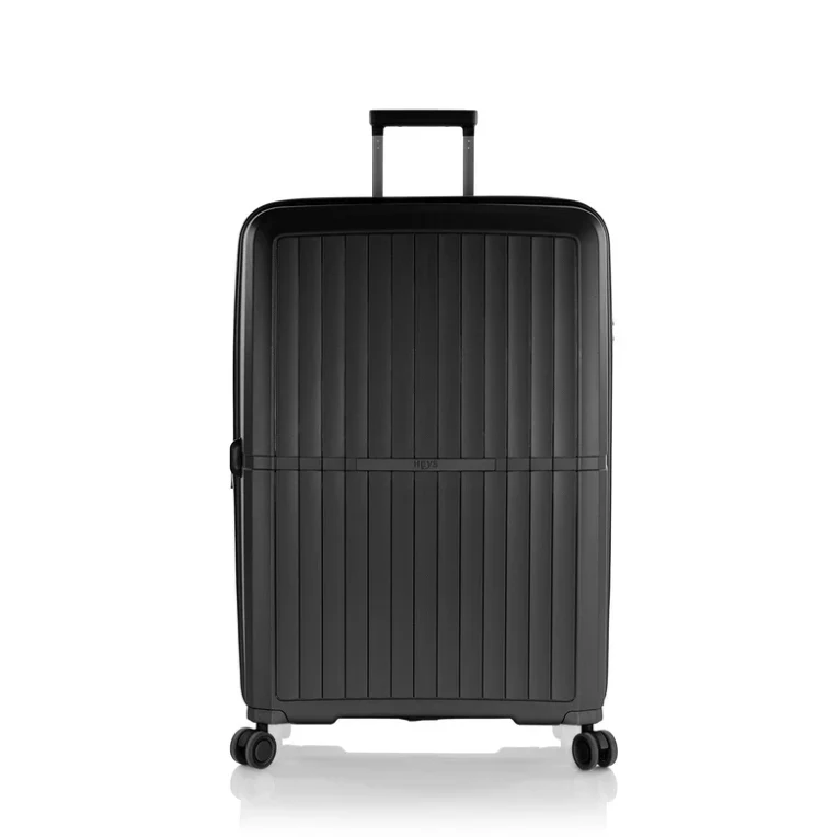 HEYS AIRLITE 8Wheel,Hard Trolley ,TSA, Expandable, Large -77cm (BLACK) - Image 2