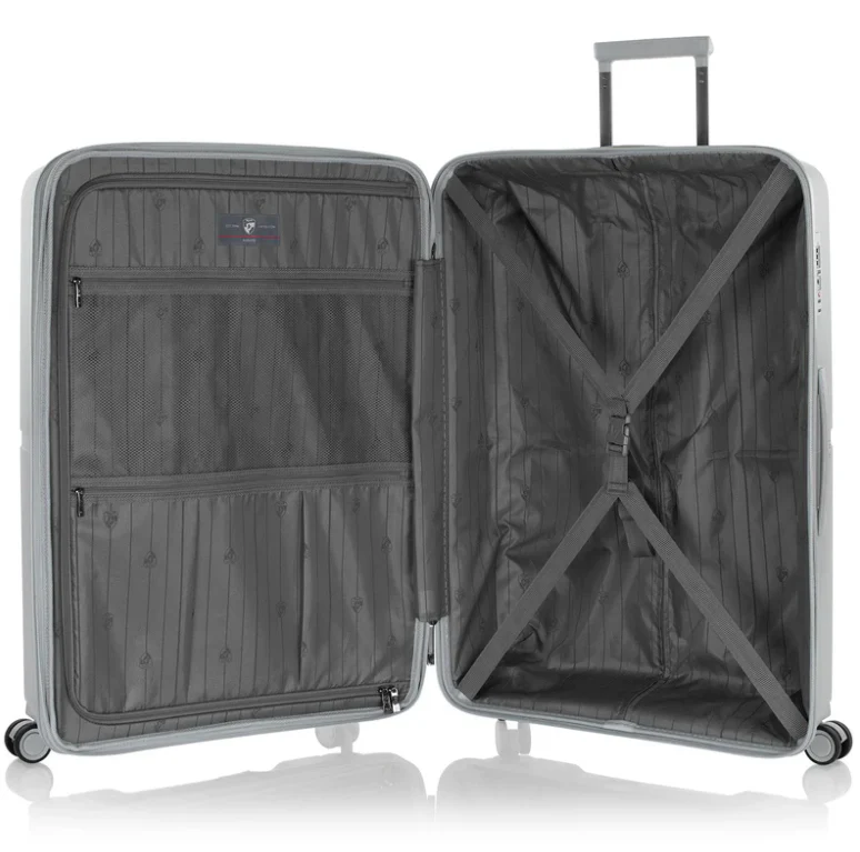 HEYS AIRLITE 8Wheel,Hard Trolley ,TSA, Expandable, Large -77cm(Grey) - Image 4