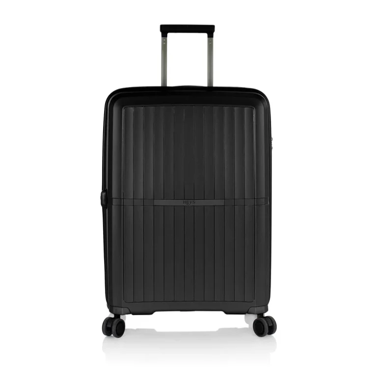 HEYS AIRLITE 8Wheel,Hard Trolley ,TSA, Expandable, Medium -66.5cm (BLACK) - Image 2
