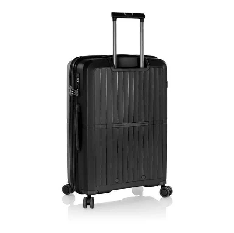HEYS AIRLITE 8Wheel,Hard Trolley ,TSA, Expandable, Medium -66.5cm (BLACK) - Image 5