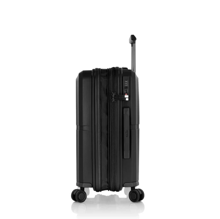 HEYS AIRLITE 8Wheel,Hard Trolley,TSA, Expandable, Small -54.5cm (BLACK) - Image 3