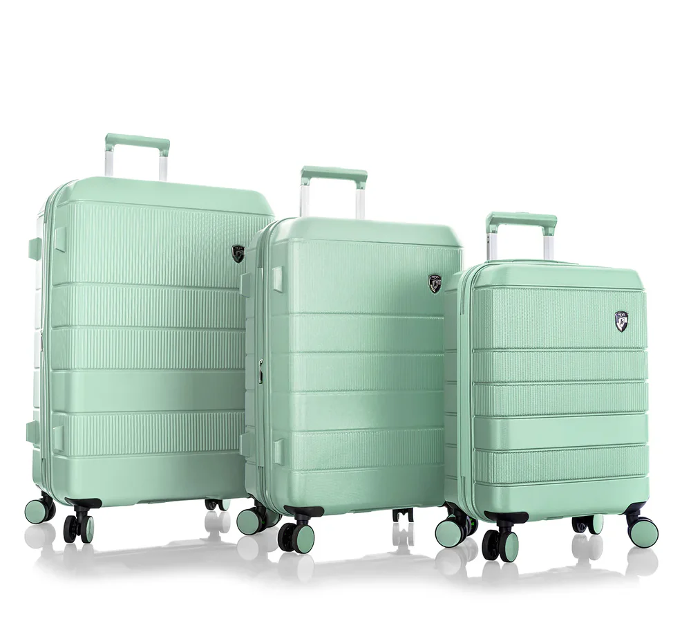 HEYS NEO 8Wheel,Hard Trolley ,TSA, Expandable, 3Pcs Set (MINT)