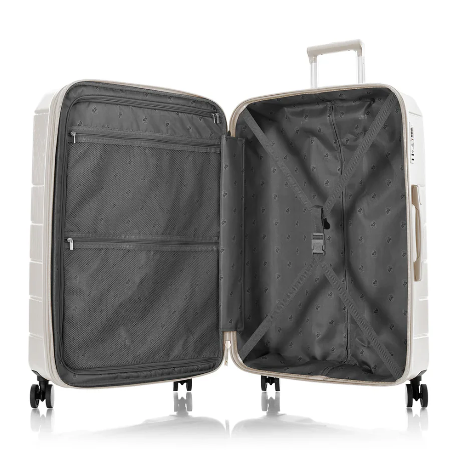 HEYS NEO 8Wheel,Hard Trolley ,TSA, Expandable, 3Pcs Set (WHITE) - Image 5