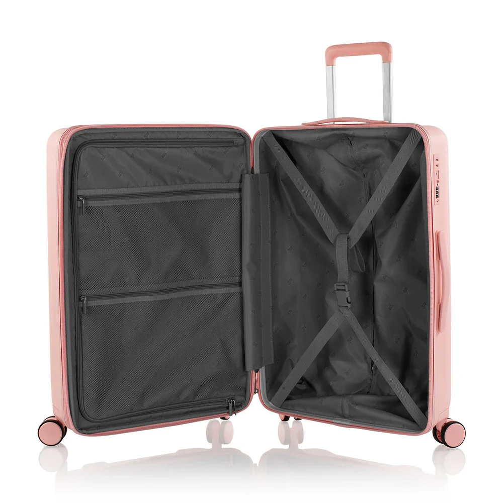 HEYS PASTEL 8Wheel,Hard Trolley, TSA, Expandable, M-65cm(BLUSH) - Image 5