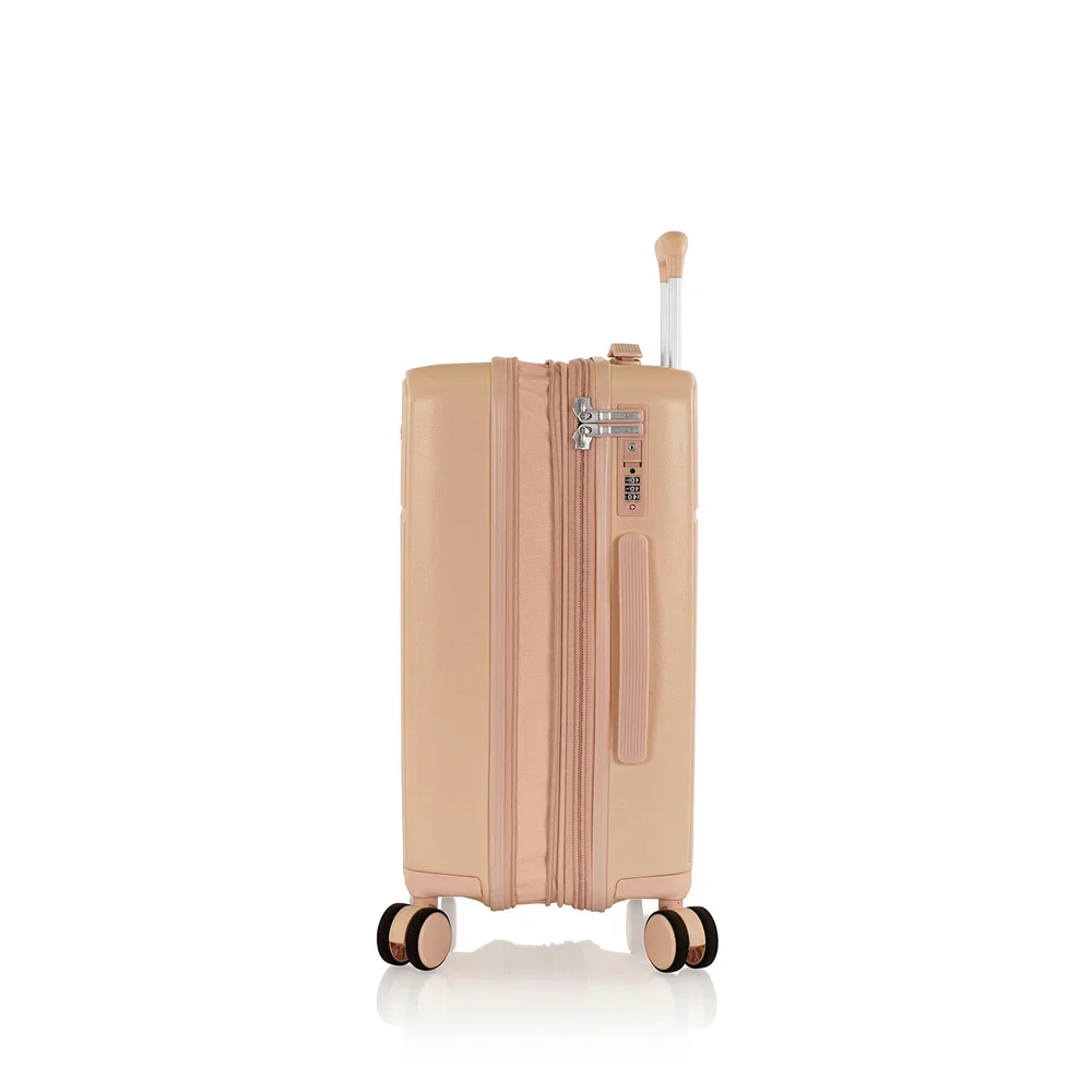 HEYS PASTEL 8Wheel,Hard Trolley, TSA, Expandable, S-53cm(WHITISH BROWN) - Image 3
