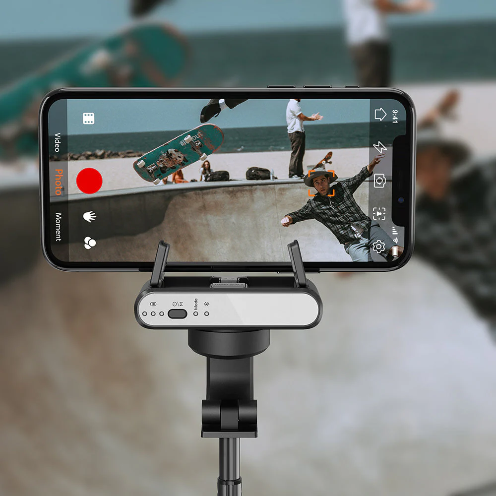 Hohem iSteady Q 4-in-1 Gimbal Stabilizer – Selfie Stick, Tripod & Smart Auto Tracking for Smartphones - Image 4