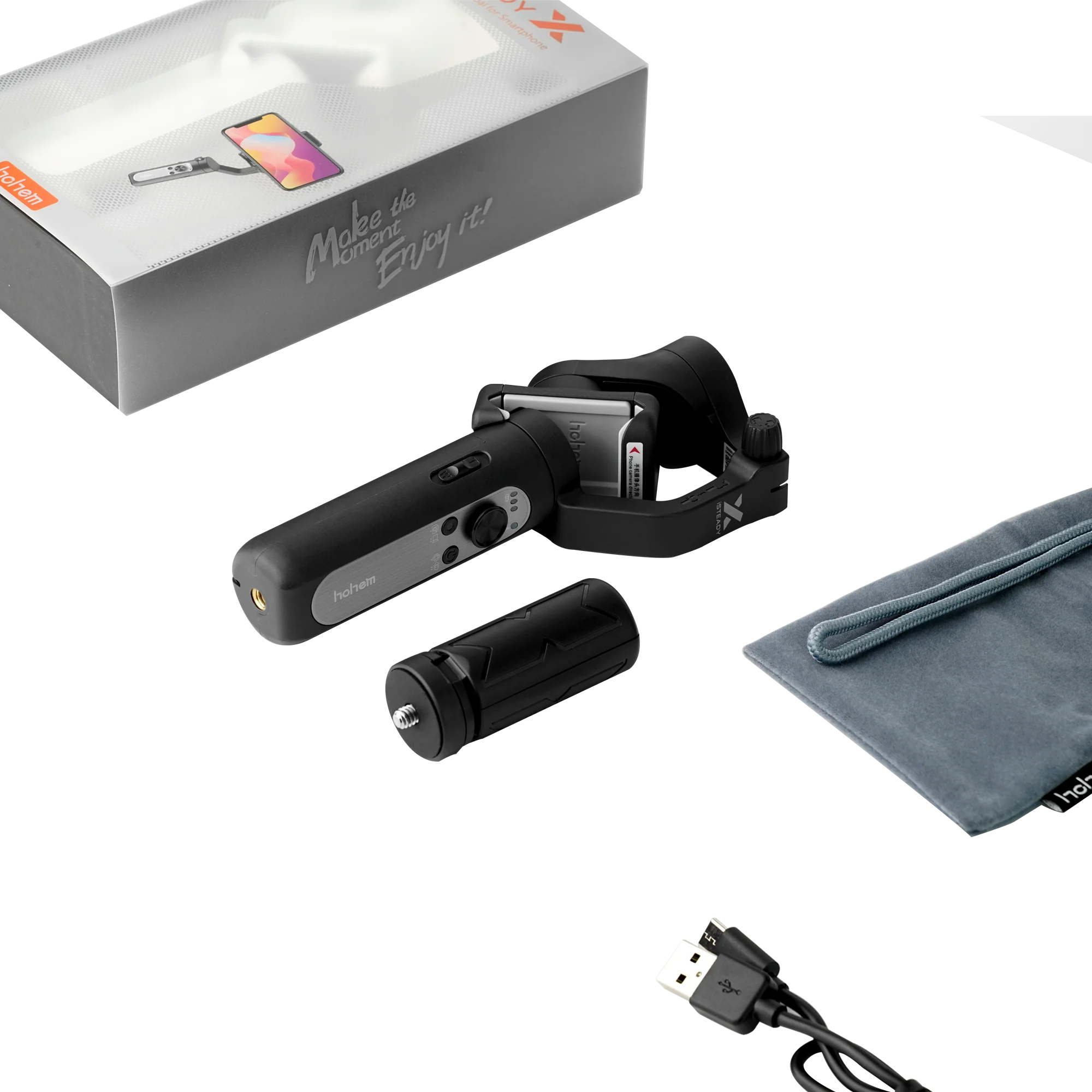 Hohem iSteadyX 3-axis Palm Foldable Smartphone Gimbal - Image 4