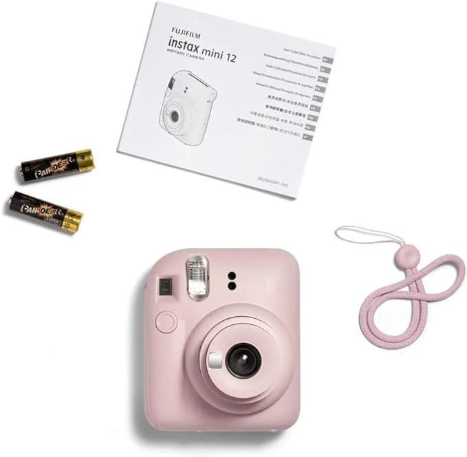 Instax Camera Mini 12 Bee Happy Pack (Blossom Pink) - Image 2