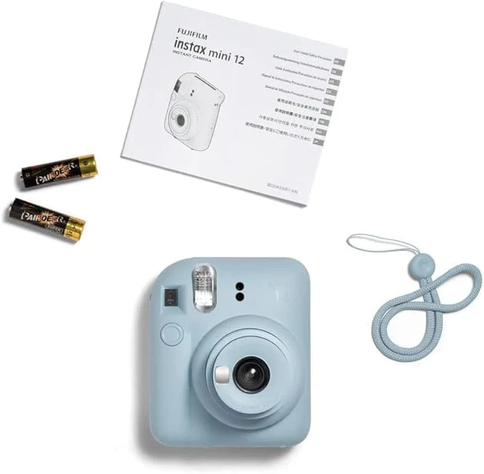 Instax Mini 12 Instant Film Camera Pastel Blue + Pack 10 Film - Image 8