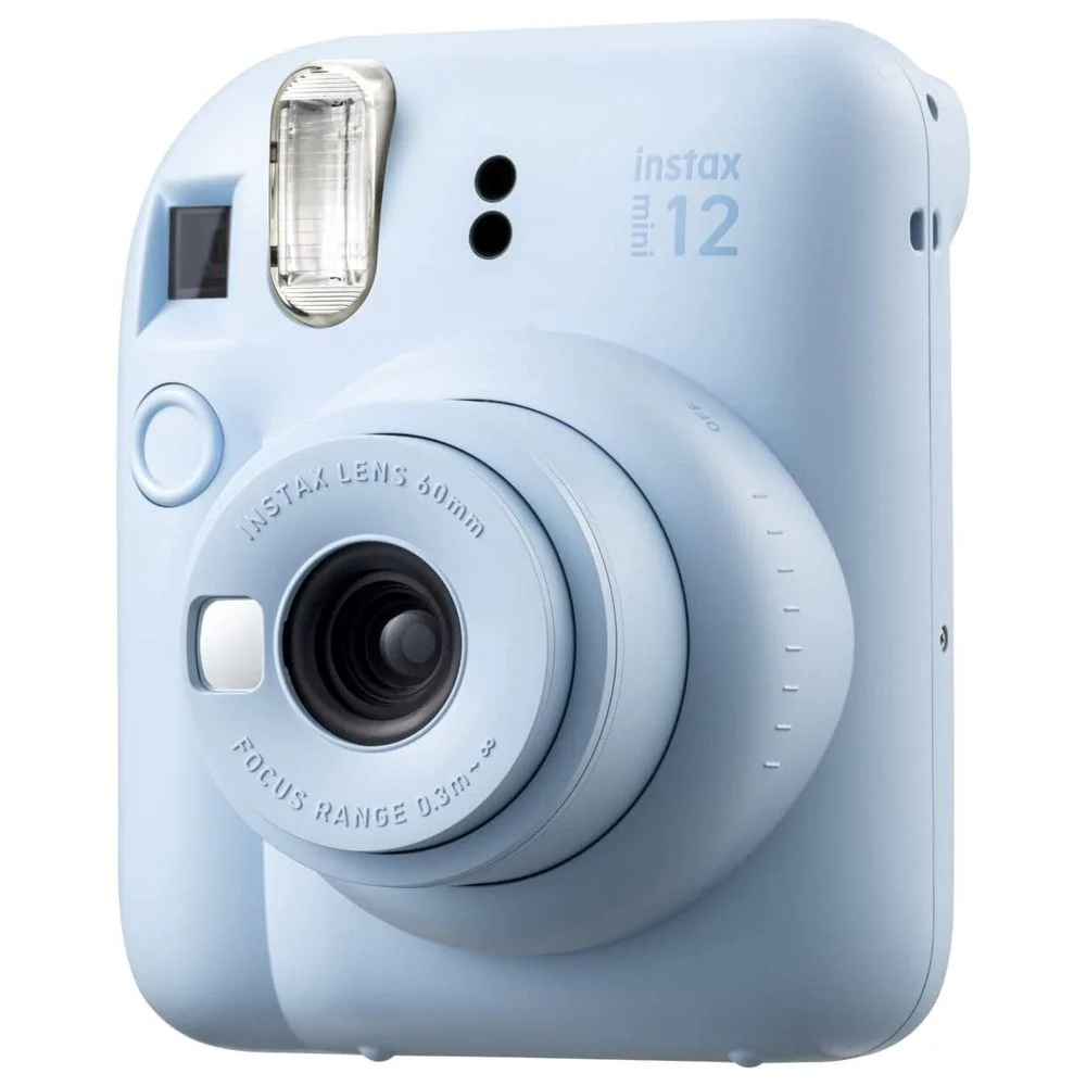 Instax Mini 12 Instant Film Camera Pastel Blue + Pack 10 Film - Image 4