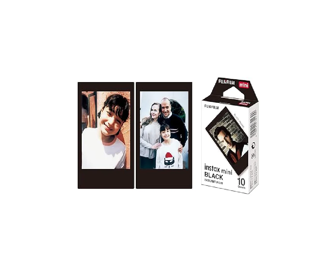 INSTAX MINI FILM BLACK FRAME (50 Film Sheet ) - Image 3