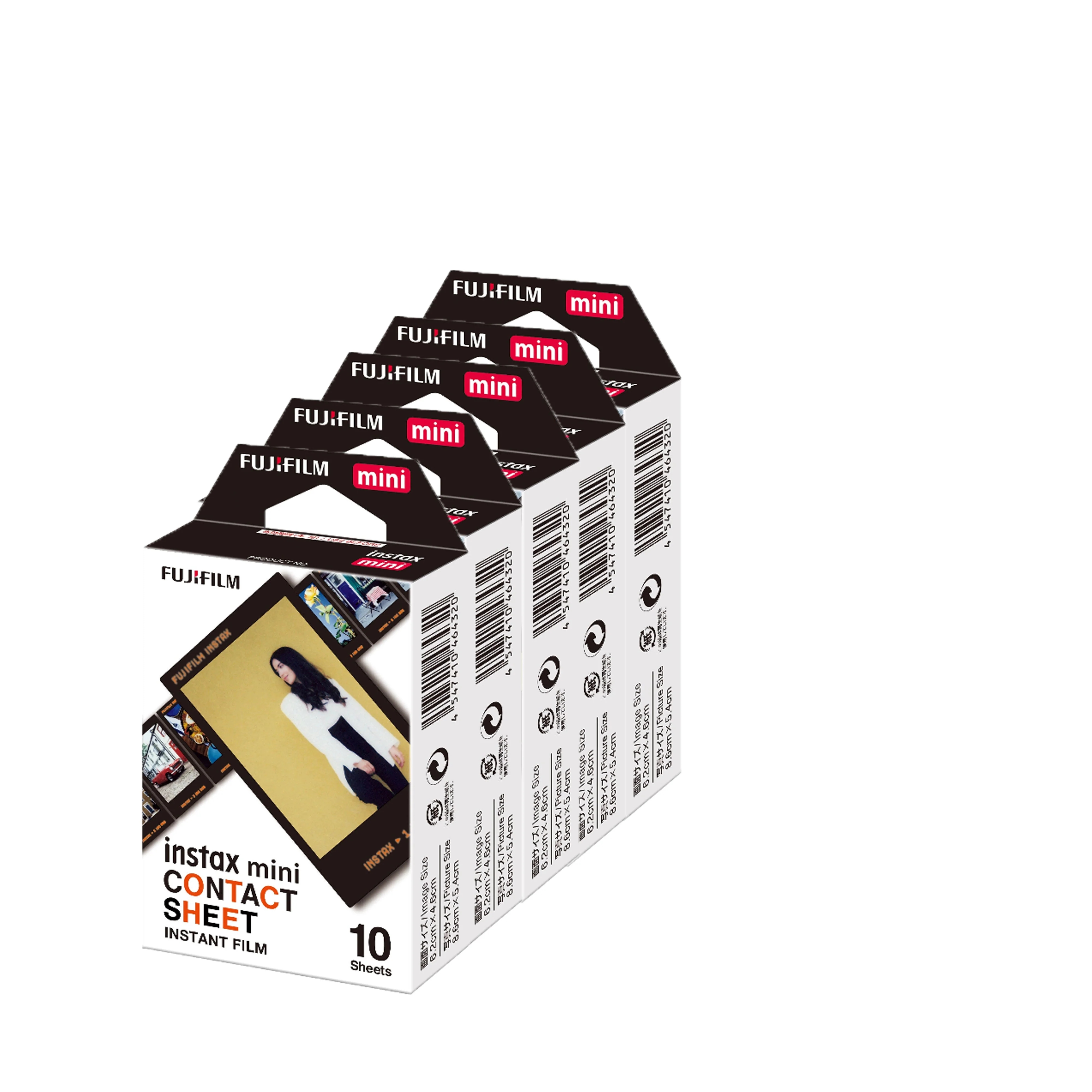Fujifilm instax mini film contact sheet (50 sheets)