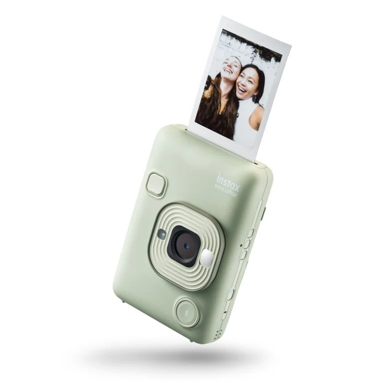 INSTAX Mini LIPLAY Hybrid Instant Camera - (Matcha Green) - Image 2