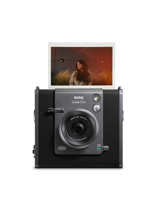 INSTAX WIDE EVO CAMERA BLACK