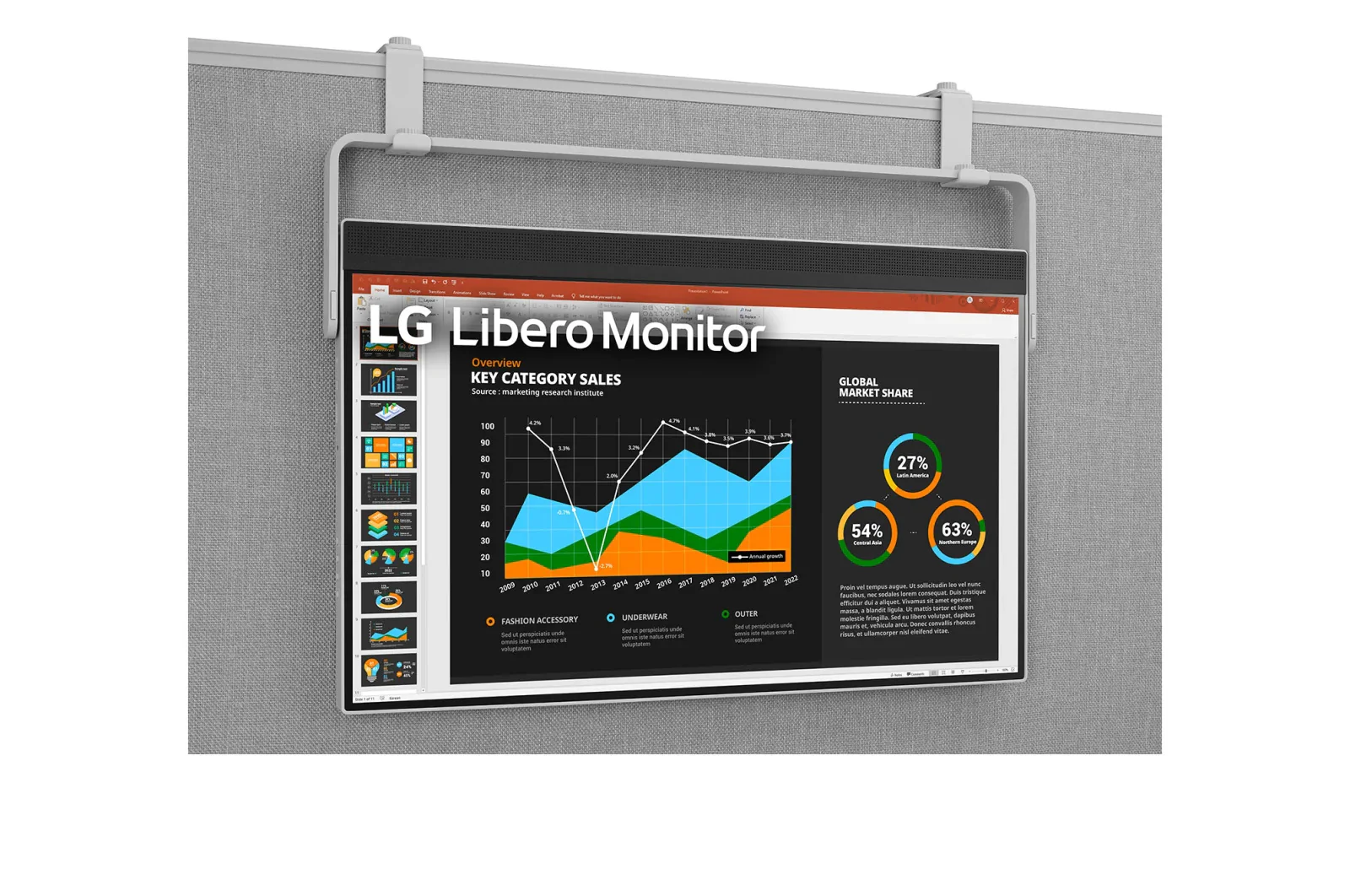 LG 27BQ70QC-S 27-inch QHD (2560 x 1440) IPS Libero Monitor with Detachable Full HD Webcam - Image 3
