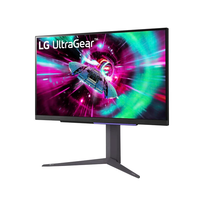 LG 27GR93U-B 27” UltraGear™ UHD Gaming Monitor with 144Hz Refresh Rate IPS 1ms (GtG) Response Time - Image 3