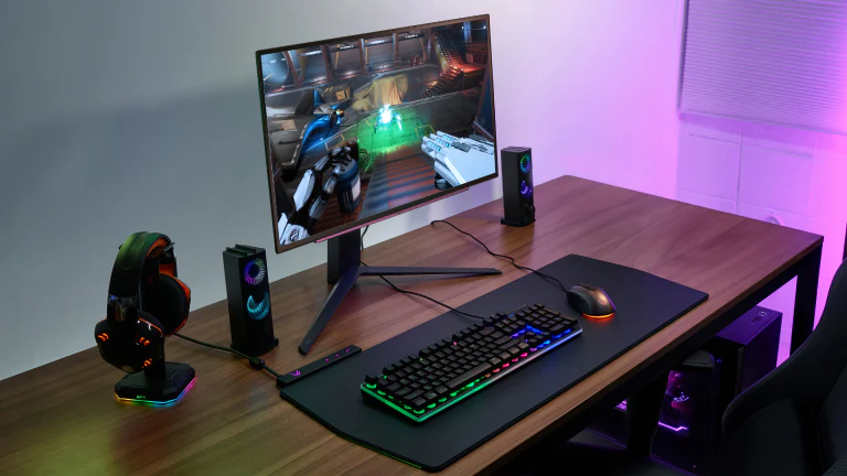 LG 34GS95QE-B 34" UltraGear™ OLED WQHD 240Hz 0.03ms G-SYNC Compatible 800R Curved Gaming Monitor - Image 7