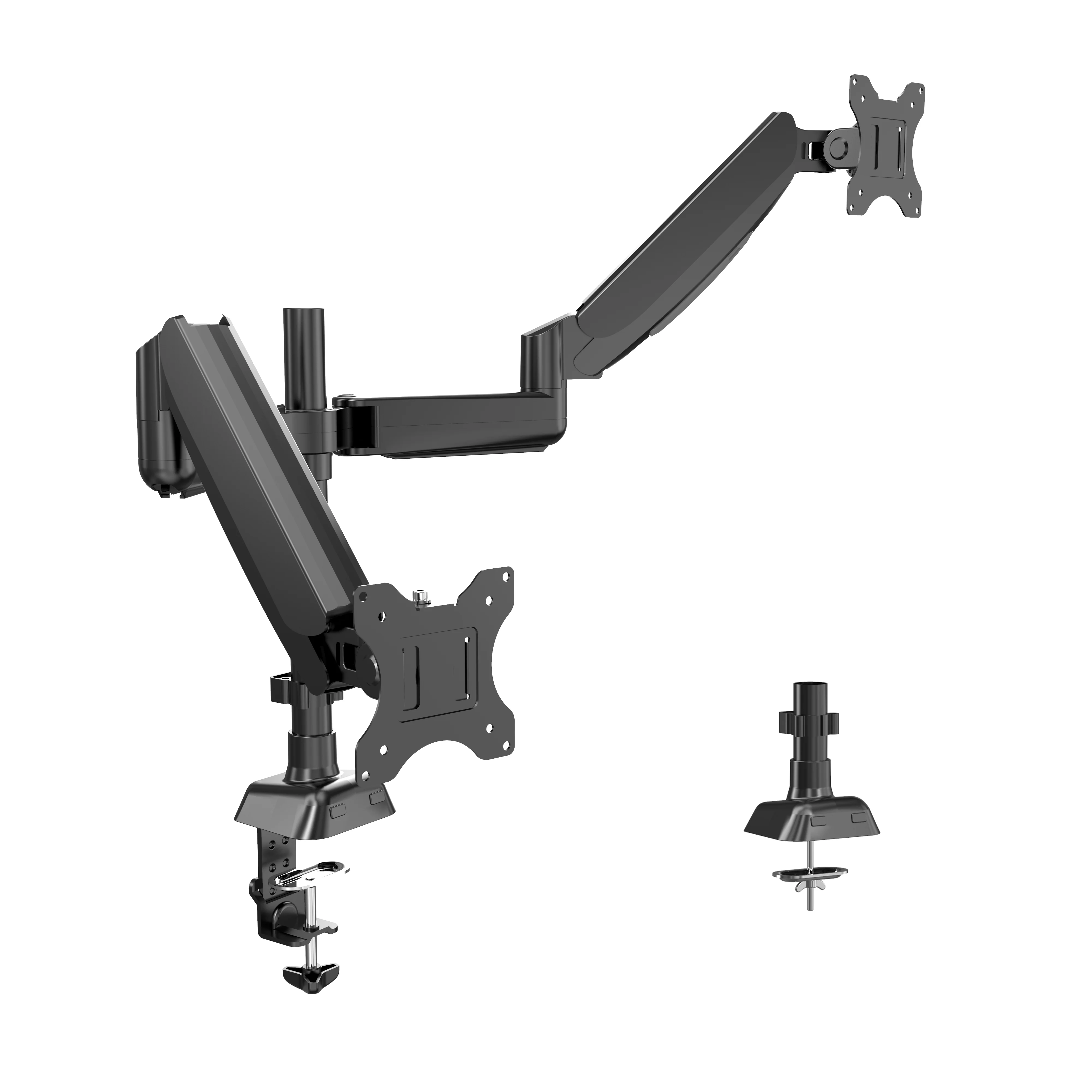 PS160 - 17-32 - Gas Spring Monitor Arm Dual 360 Degree Rotation - Image 3