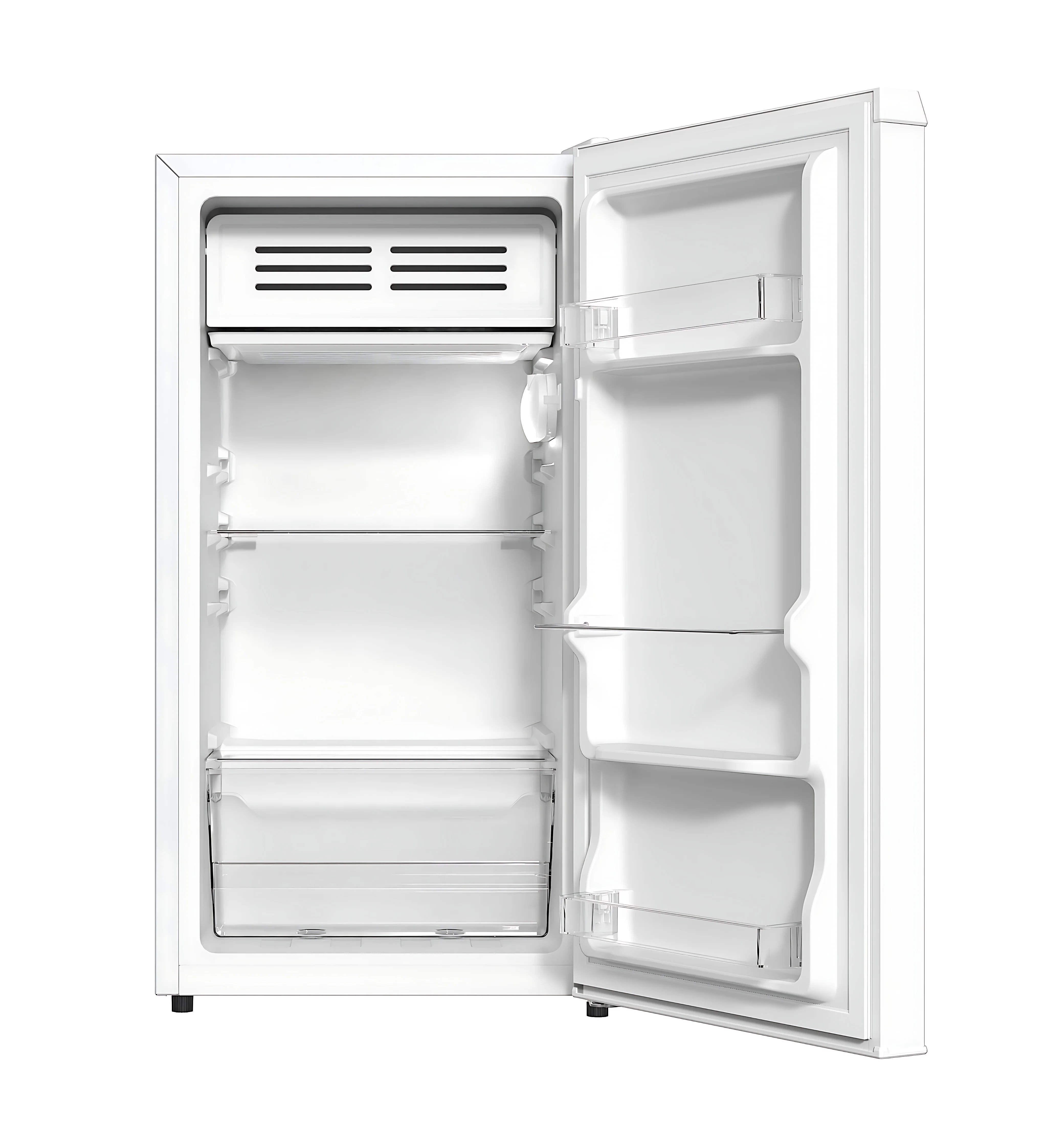 SKYWORTH SRS-120DTS - Single Door Mini Refrigerator 2.9 CuFt,  NET-83L - White - Image 2