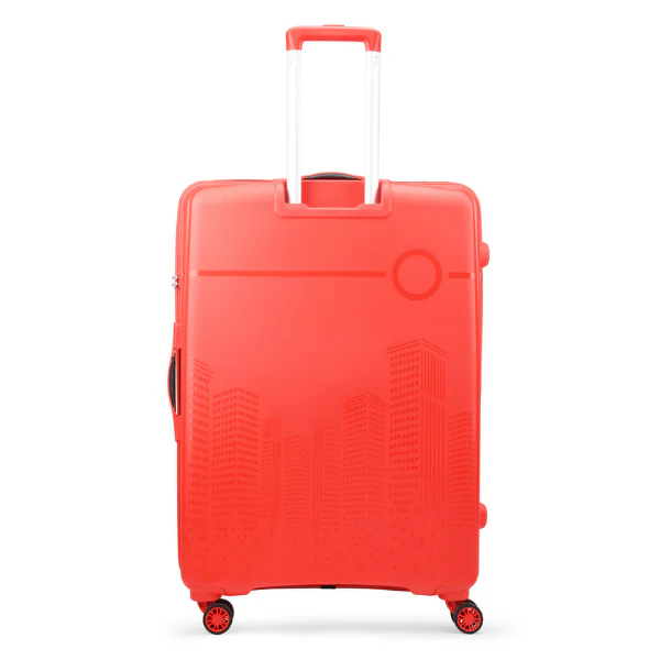 VIP CityScape Plus 8 Wheel Hard Luggage TSA Lock Large-79cm 4.2kg (Red) - Image 5