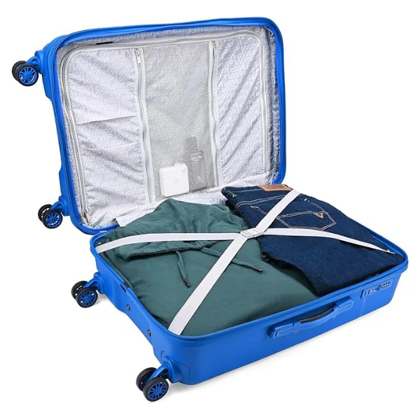 VIP Cityscape Plus Wheel Hard Trolley Luggage Set of 3PCS (Blue) - Image 2