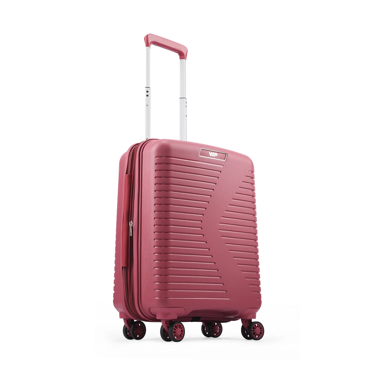 VIP Karl Plus Expandable 8 Wheel Hard Luggage TSA Lock Expandable (Cabin Size) Small-55cm 2.8kg (Red) - Image 4