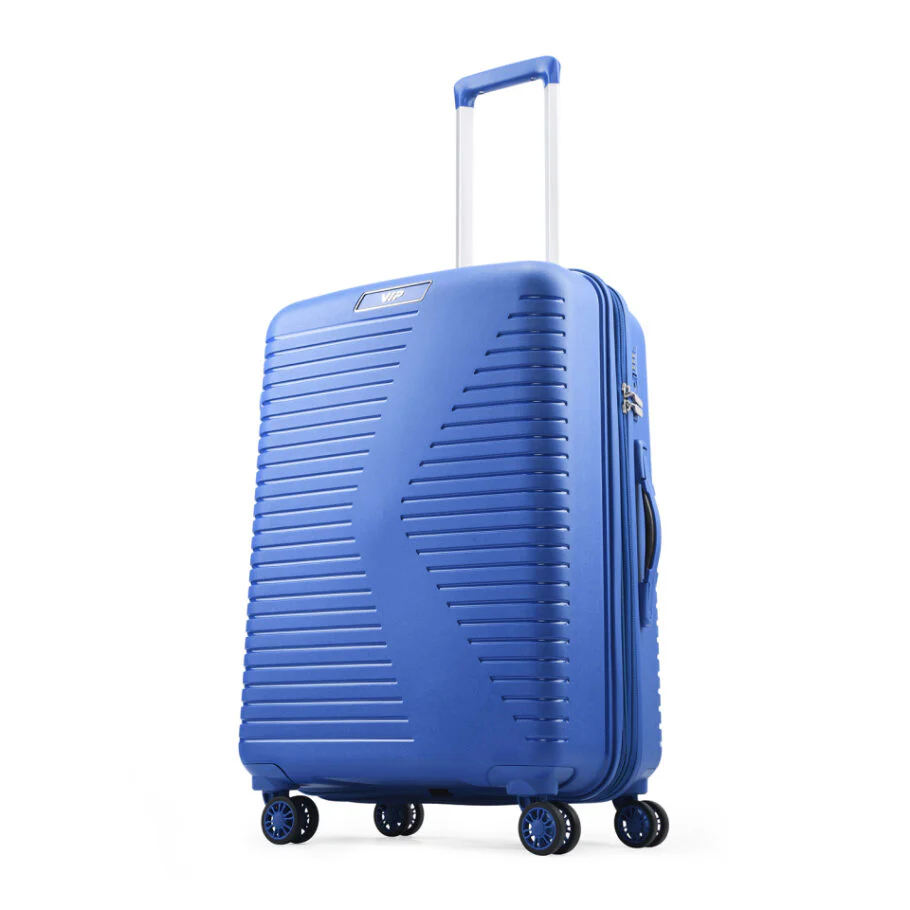 VIP Karl Plus Expandable 8 Wheel Hard Luggage TSA Lock Expandable Medium-66cm 3.7kg(Blue) - Image 2